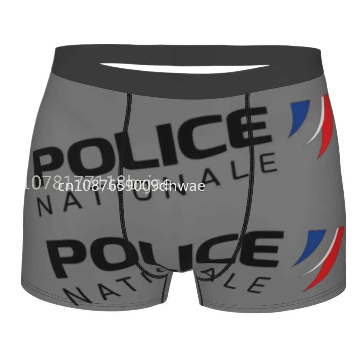 French Police Men Boxer Briefs Underpants Highly Breathable High Quality Gift Idea