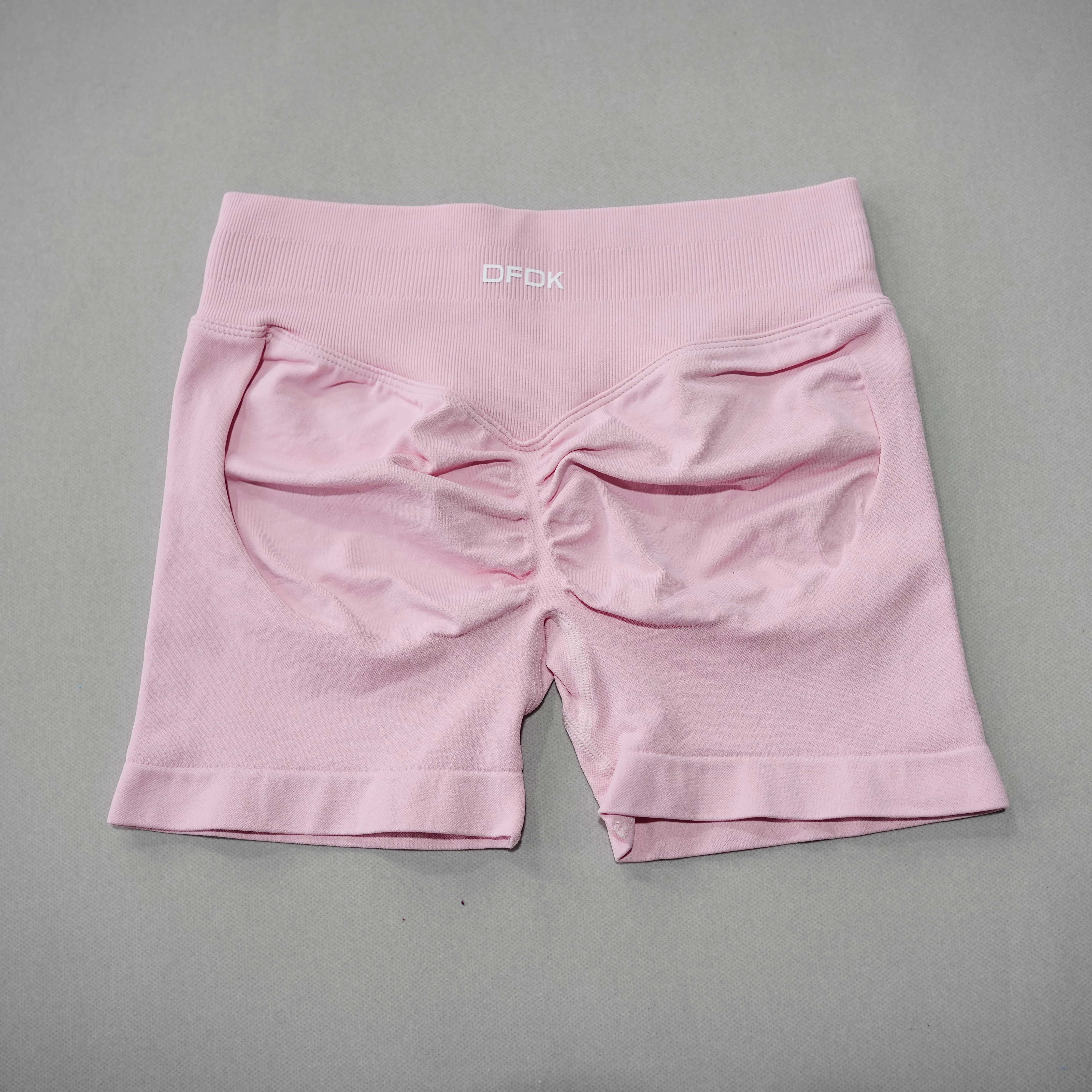 DFDK Women High Waist Yoga Shorts Scrunch Butt Lift Workout Shorts Squat Proof Fitness Gym Running Sports Push Up Athletic Leggi image 5