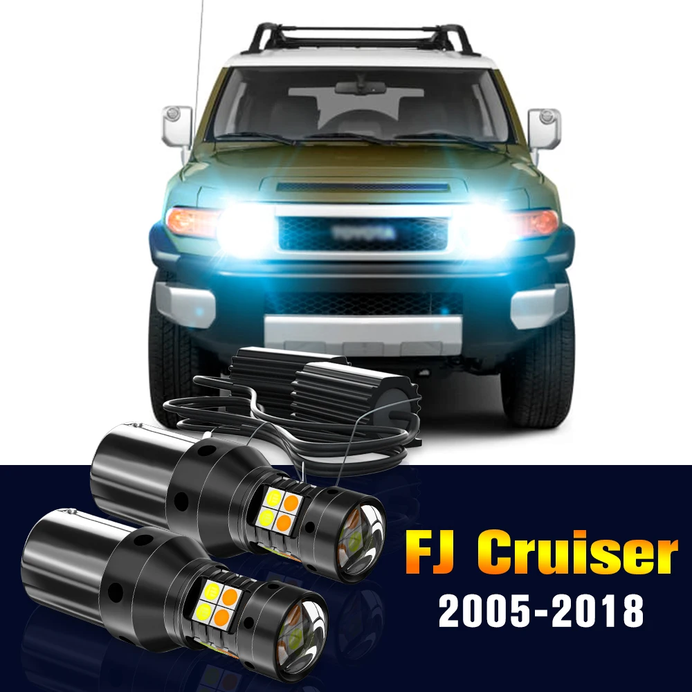 

Фонарь поворотный с двумя режимами для Toyota FJ Cruiser 2005-2018, 2006, 2007, 2008, 2009, 2010, 2011, 2012, аксессуары, 2 шт.