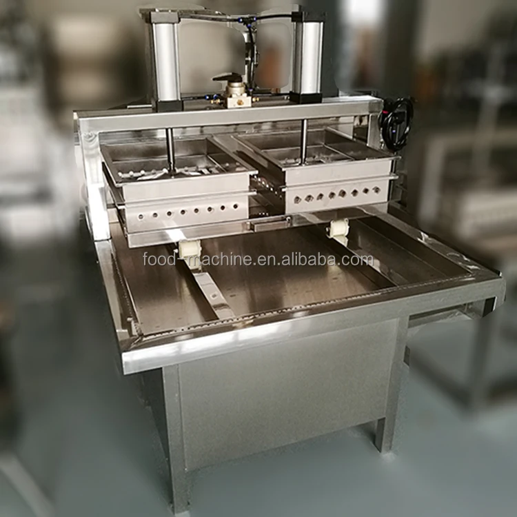 เครื่องทำเต้าหู้แบบกดลมสแตนเลสสองชั้น