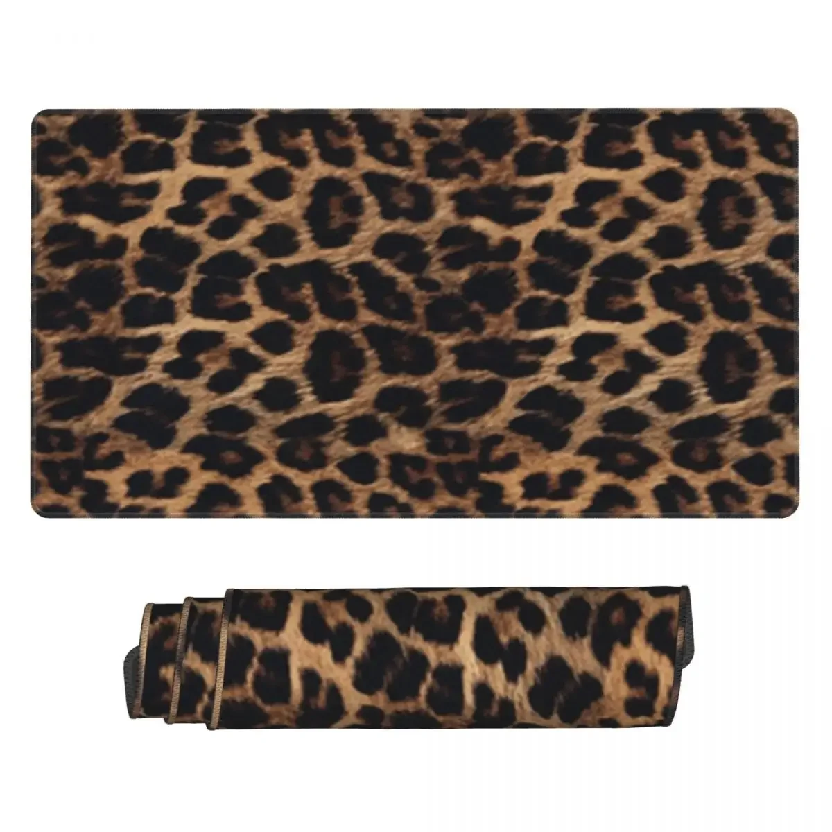 Large Mouse Pad Leopard Print Gamer PC Laptop Mats Keyboard Carpet Computer Gaming Office Accessories Desk Mat