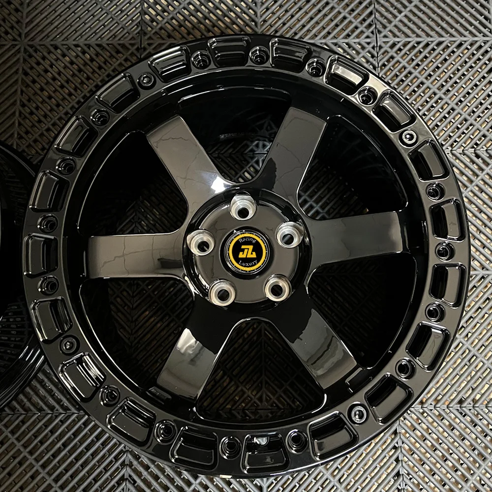 

JZ 15X10 17X10 18X11 Forged Drag Beadlock Wheels Rims 5X112 5X120 Drag Wheels for M2 M3 M4 G80 G82 Passenger Car Wheel Tires
