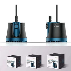 220V 25/35/60W Home Submersible Water Pump Submersible Waterfall Silent Fountain Pump for aquarium fish tank Garden Fountain