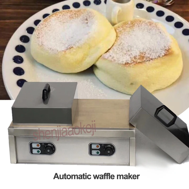 

Automatic waffle maker Commercial thicken muffin machine pancake machines new snack equipment Electricity Waffle machine 220v