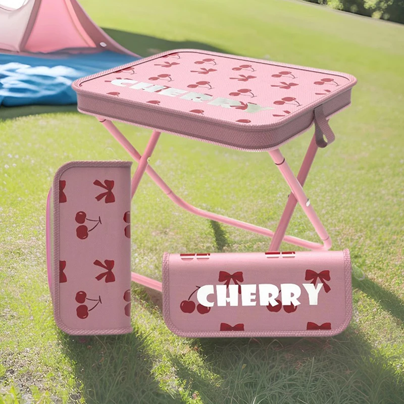 

Outdoor Folding Stool Camping Chair Parc Stool Picnic Small Mazar Fishing Chair Portable Small Bench Folding Chair