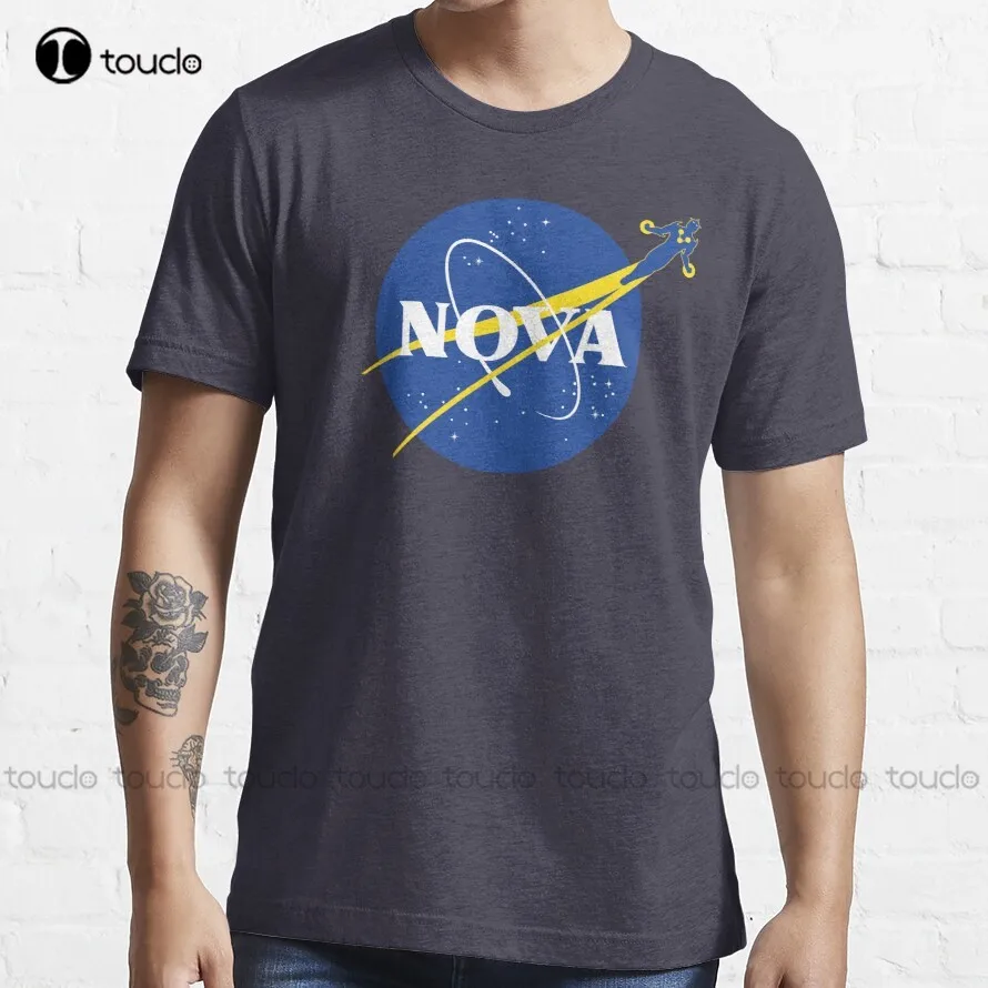 Nova Nova Corps Kraft T-Shirt Womens Casual Shirts Individuell Aldult Teen Unisex Digitale Druck T Shirt Xs-5Xl Mode Lustige Neue