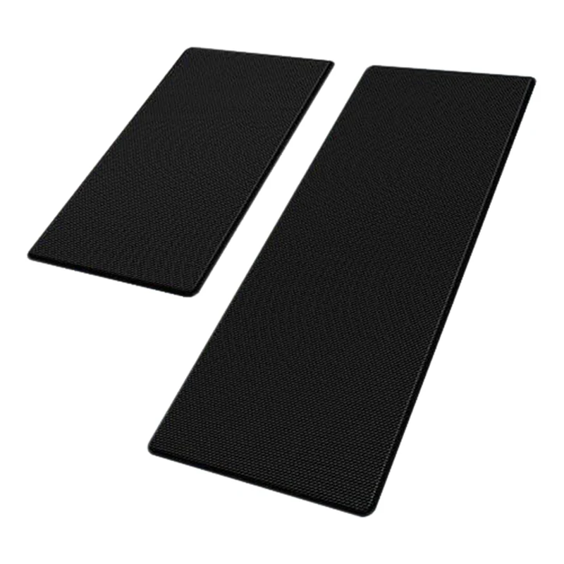 2 Pcs Kitchen Carpets Cushioning And Anti-Fatigue Kitchen Mats Carpets For Floor, Waterproof Kitchen Carpet Set