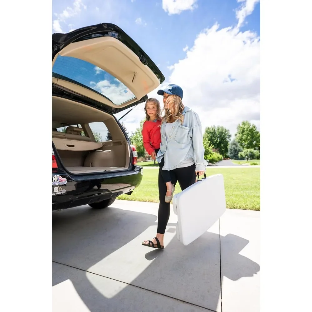 Compacte kinderpicknicktafel (G-940), wit