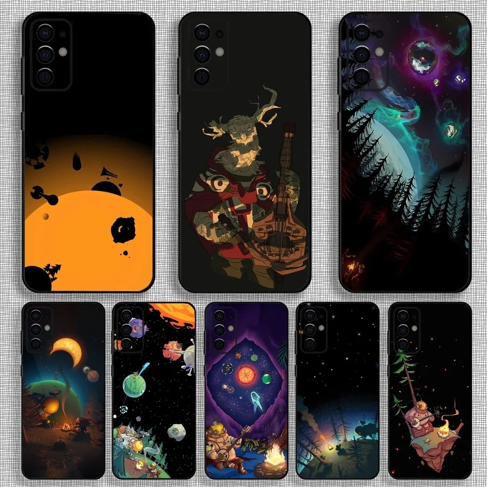 Outer W-Wilds Game Phone Case For Samsung S24,S21,S22,S23,S30,Ultra,S20,Plus,Fe,Lite,Note,10,9,5G Black Soft Cover