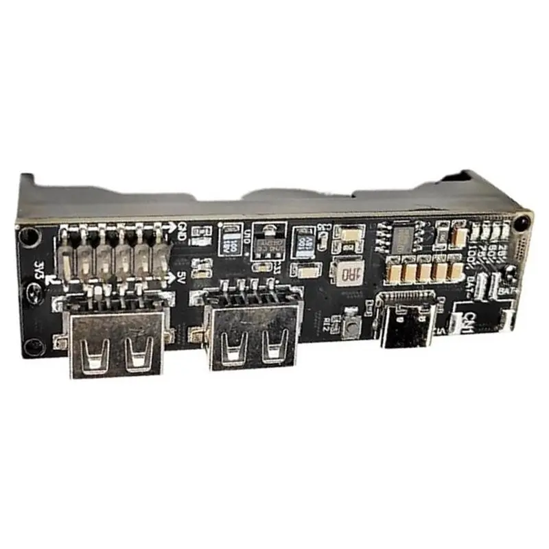 ABFN-Microcontroller Power Supply Module 18650 Lithium Battery Charging Discharging Module 3.3V 5V Power Supply
