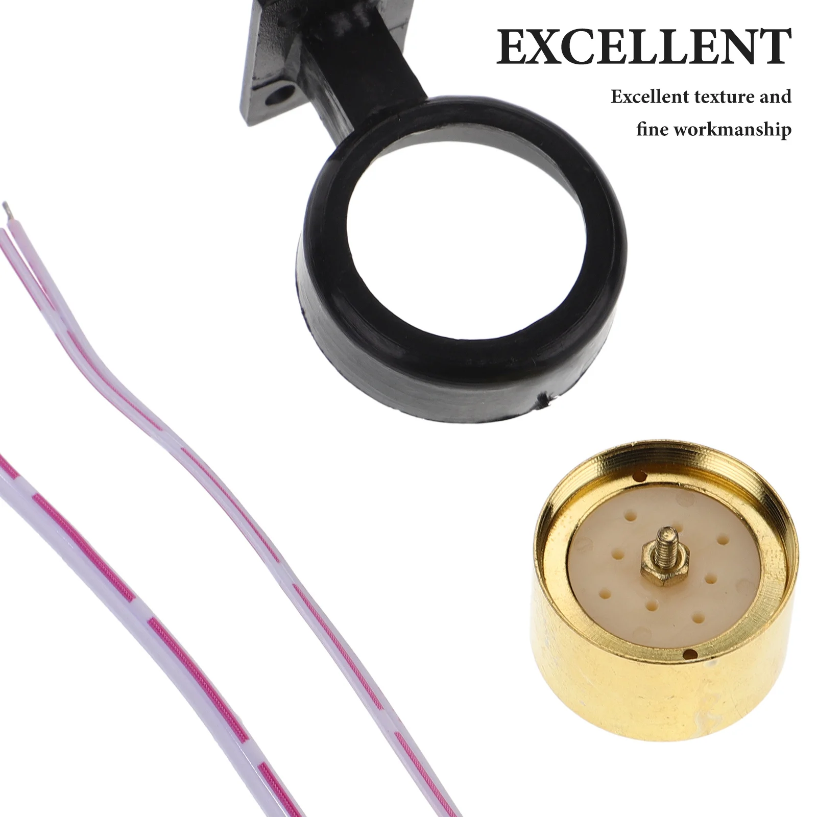 

Replacement Microphone Core Metal Plastic Durable Professional Mic Capsule Suitable Outdoor Recording Office Family Ktv Stage