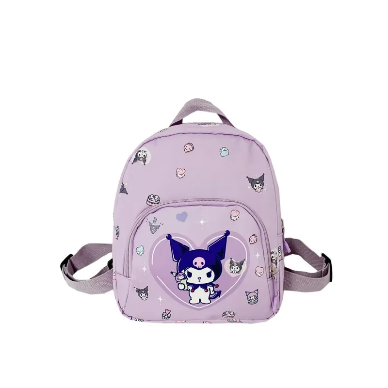 Mochila de Hello Kitty para niños, bolso escolar Sanrio para estudiantes, bolso escolar informal de moda para niños y niñas