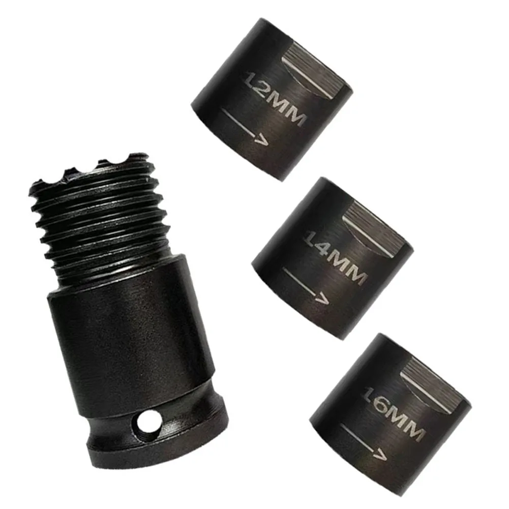 /1/2 /Inch /Quick Disassembly Water Stop Screw Sleeve Set 12 14 16mm Metal Black Removal Tool For Plumbing Pipe Repair Accessori