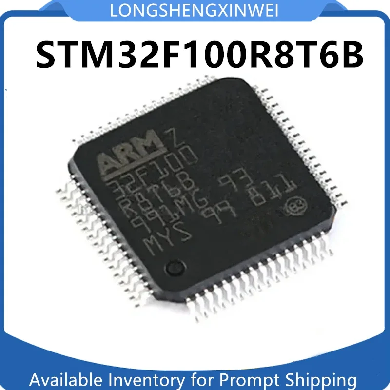 1PCS STM32F100R8T6B STM32F100 Original 32-bit MCU Chip LQFP64