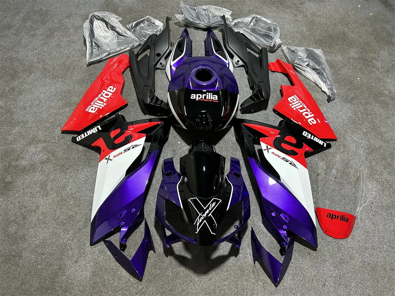 

New ABS Whole Motorcycle Fairings Kit Fit for Aprilia RS125 RS4 50 125 2006 2007 2008 2009 2010 2011 06 - 11 Bodywork