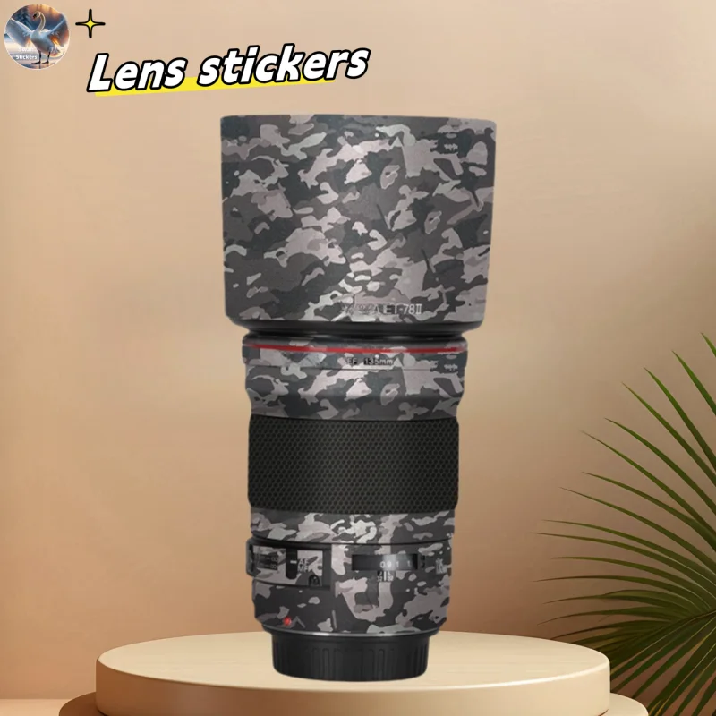 for Canon EF135F2 Camera Lens stickers, precision cut wear-resistant protective film, DIY skin