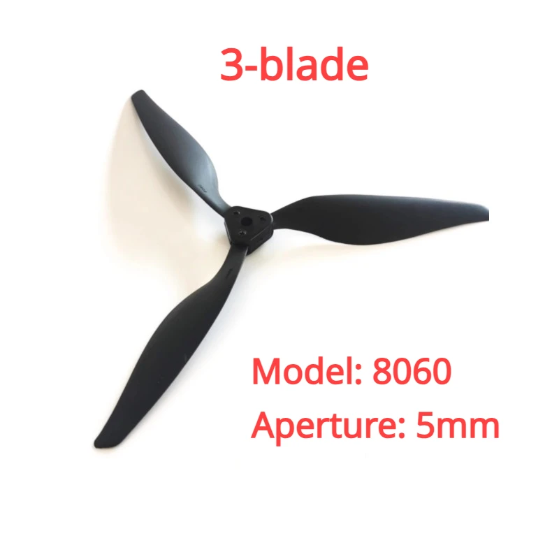 Upgrade Your RC Fixed Wing with 3/4 Blade Propellers, Hole Size 5mm 8060 for Better Performance