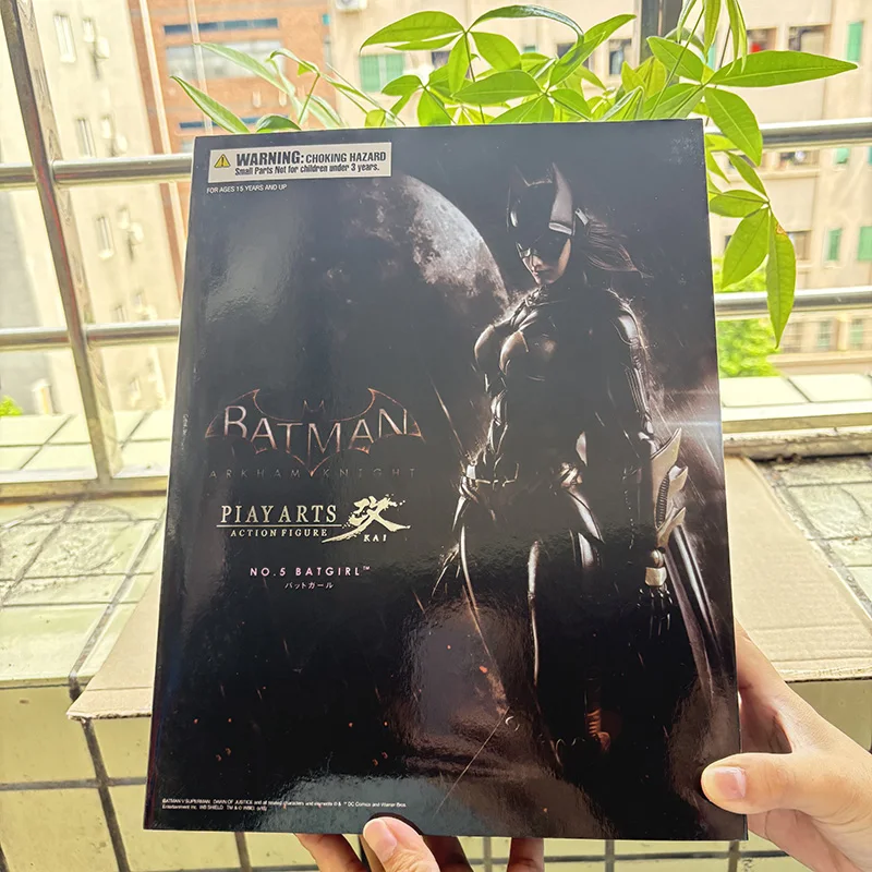 Play Arts Batman Action Figure Arkham Knight NO.5 Batgirl PVC Figures Collectible Model Firugine Toys Gifts For Friends