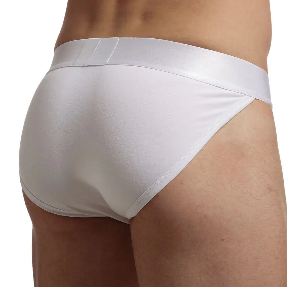 Boxer en pur coton respirant pour hommes, sous-vêtements de sport, slips à fentes, bas audisexy, marque de mode, vente chaude