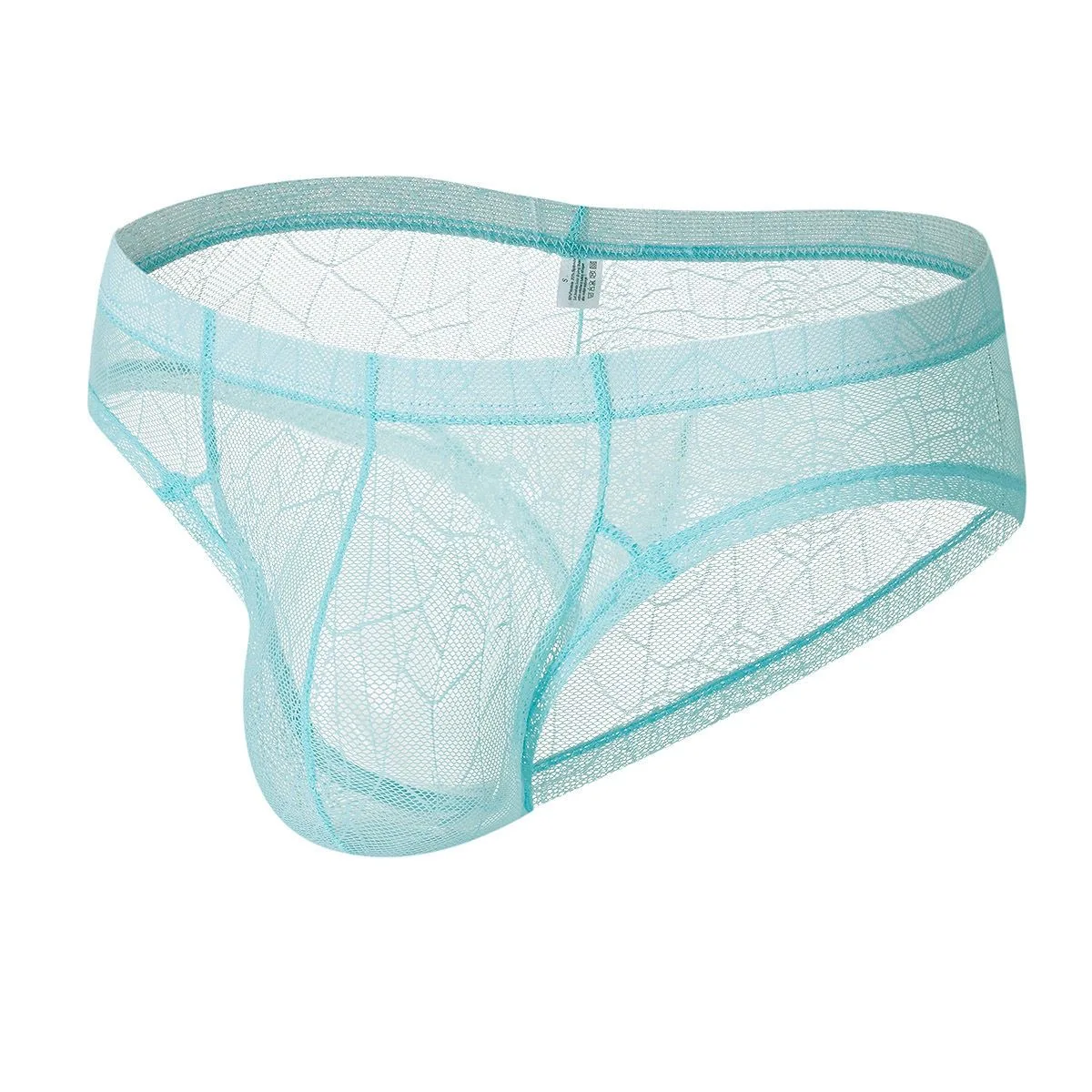 ملابس داخلية مثيرة للرجال ملابس داخلية منخفضة الخصر سراويل داخلية شفافة شبكية مغرية كبيرة على شكل حرف U منتفخة سراويل داخلية للمثليين شفافة من خلال Howe Ray #3