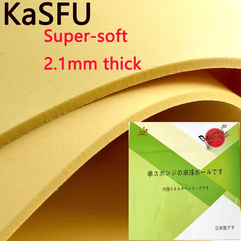 

Japanese Original Table Tennis Sponge Super Soft Hardness36 Single Sponge Suitable Short/Long Pips/Pips-in Table Tennis Rubber