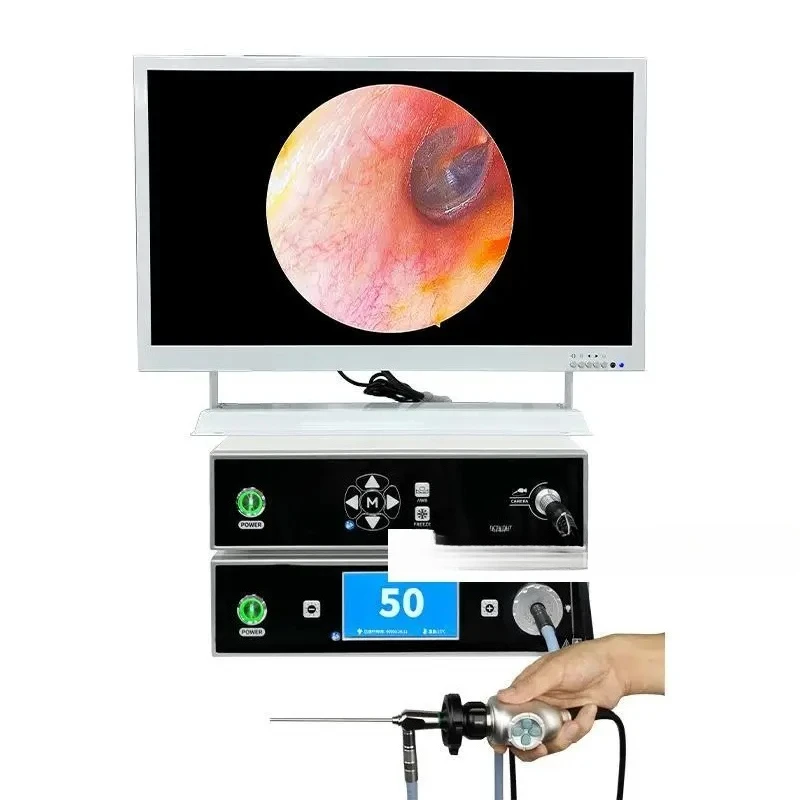 Dual Host High Definition Ear Picking/ENT Visual Endoscopy