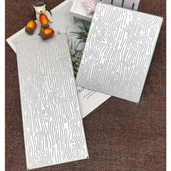 The New Metal Cutting Die For Wood Grain Base Plate Is Used For Diy Scrapbook And Card Making, Background Relief Process And Sta