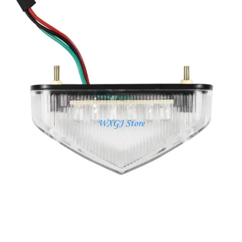 37JE Bike LED Motorcycle Brake Tail Light High Output Lighting Plastic Metal Construction