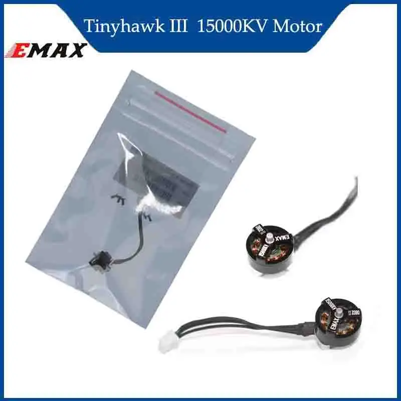 

EMAX 0802II-A For FPV Racing Drone Airplane Quadcopter RC Tools Tinyhawk III Spare Parts -0802II 15000KV Motor