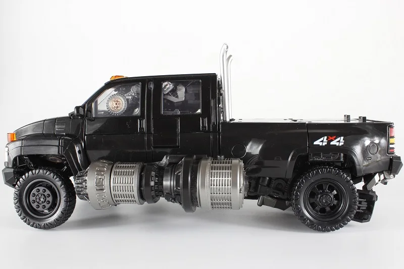 Bmb Transformatie Robot Black Mamba LS-09 Ls09 Ijzerhuid Wapen Expert Ko Mpm06 MPM-06 Lichtmetalen Truck Mode Actie Figuur Model Speelgoed