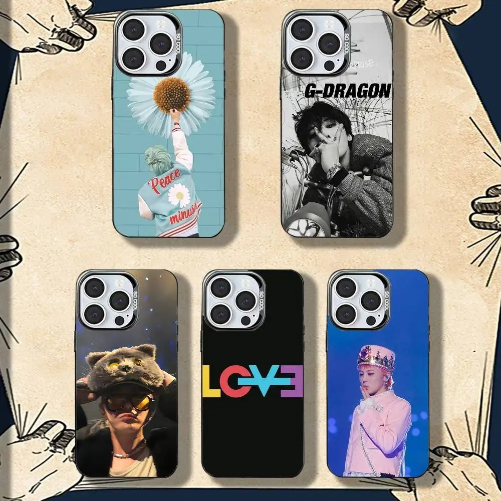 

Чехол для телефона Singer G-Dragons GD для iPhone 16,15,14,13,12,11,8,7,Pro,Max,Plus,Mini,XS,SE противоударный матовый чехол