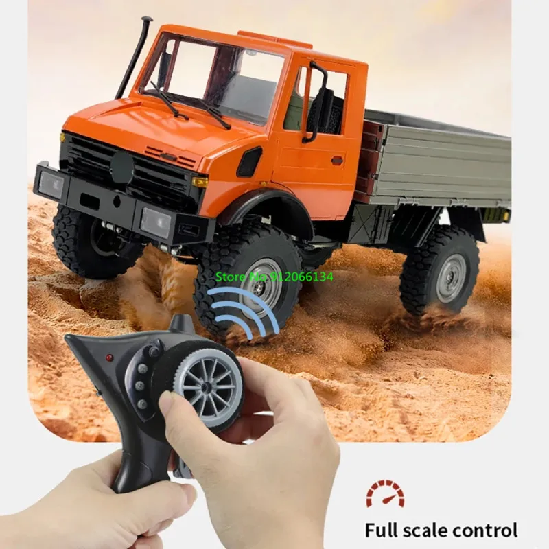 

1:12 Linkage Lights All Terrain Remote Control Off-Road Car 5CH 4WD Differential Lock Transmission High Speed RC Car Truck Model