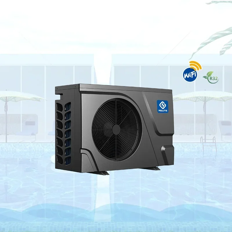 NULITE Mini Swimming Pool Heat Pump ABS Plastic Pool Water Heater