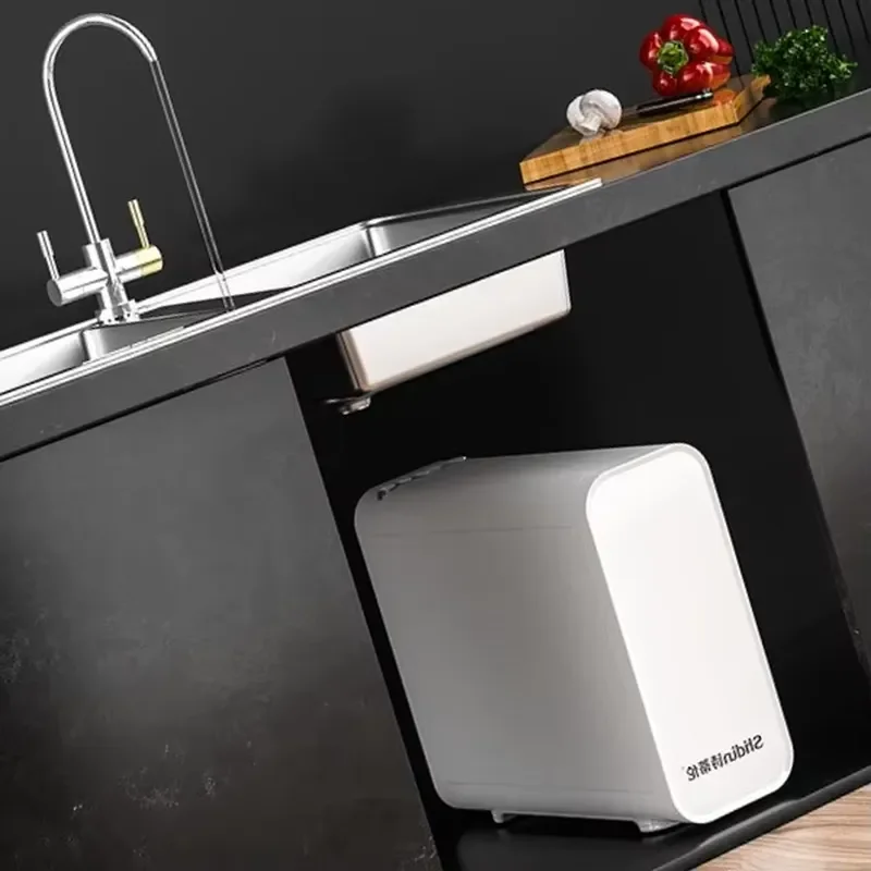for WaterDrop Small RO Water Filter System Manual Power Reverse Osmosis Purifier for Home Car Use Portable Drinking Water
