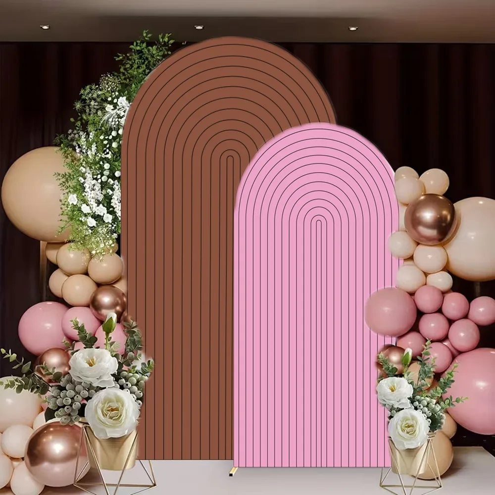 

Фон с изображением арки, полосатый узор, детский первый день рождения, детский душ, декор для свадебной вечеринки, арочный фон, реквизит для фотостудии