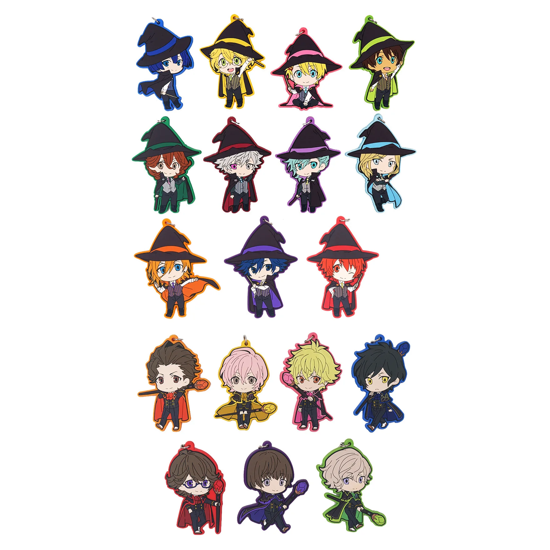 Uta no Prince Sama Anime Kurusu Syo Masato Ittoki Otoya Aijima Cecil Tokiya Natsuki Witcher PVC Keychain