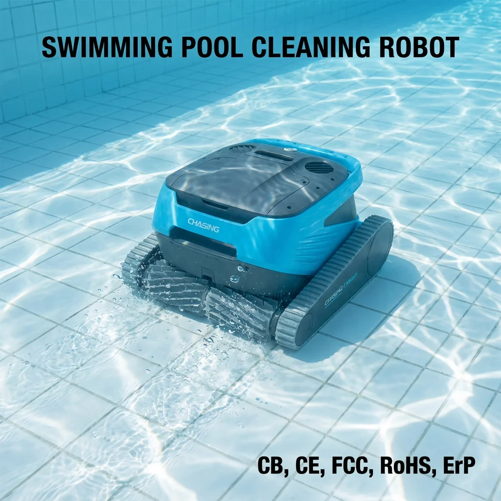 Robot Pool Vacuum Robot Clean Pool Swimming Pool Vacuum Cleaner CM600  Pool Automatic Cleaning Climbing Robot