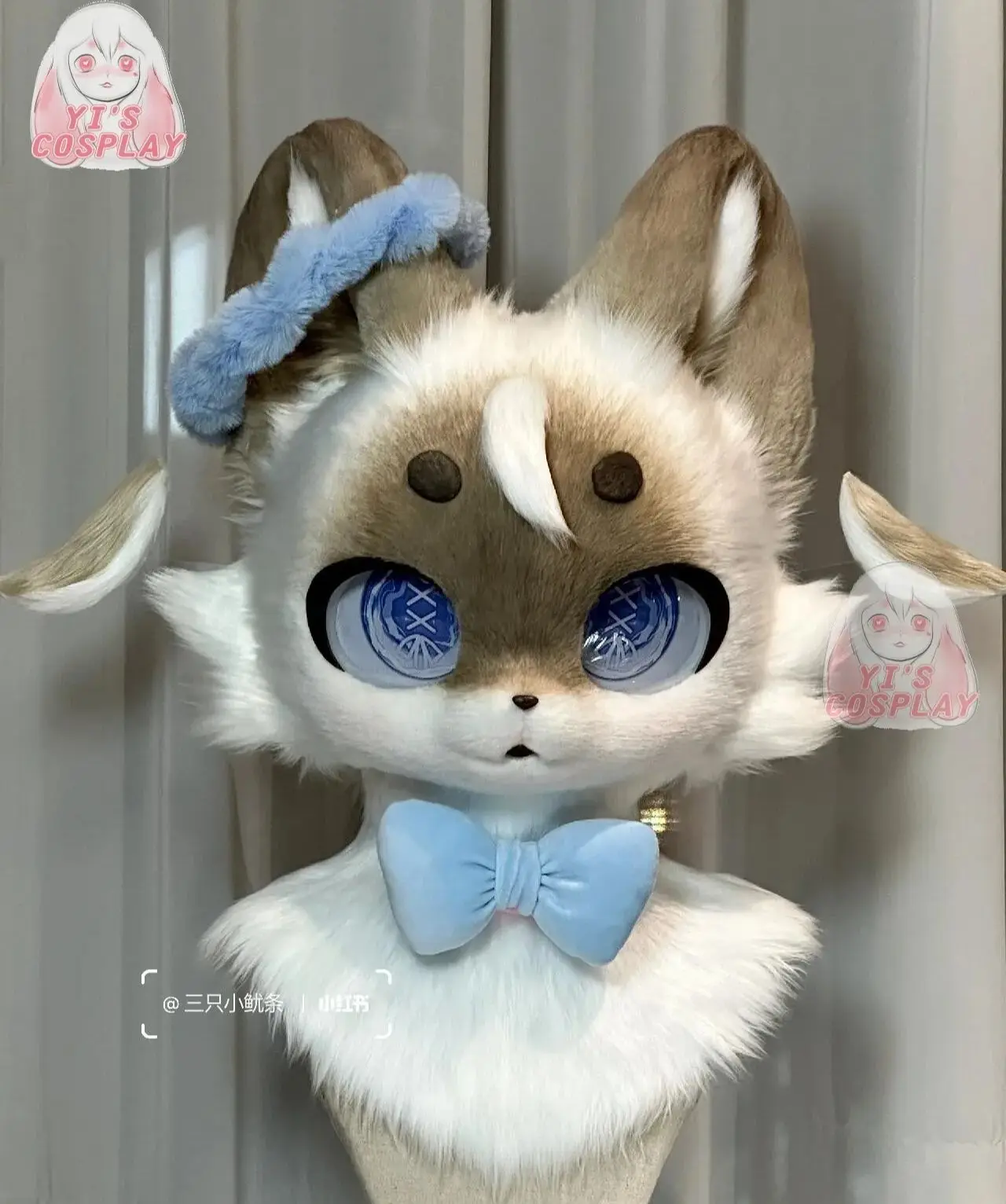 Furry Head Custom Fursuit Cosplay Kigurumi Fursuit Handmade Kigurumi Head Role Play cuffie Beast Furry Custom