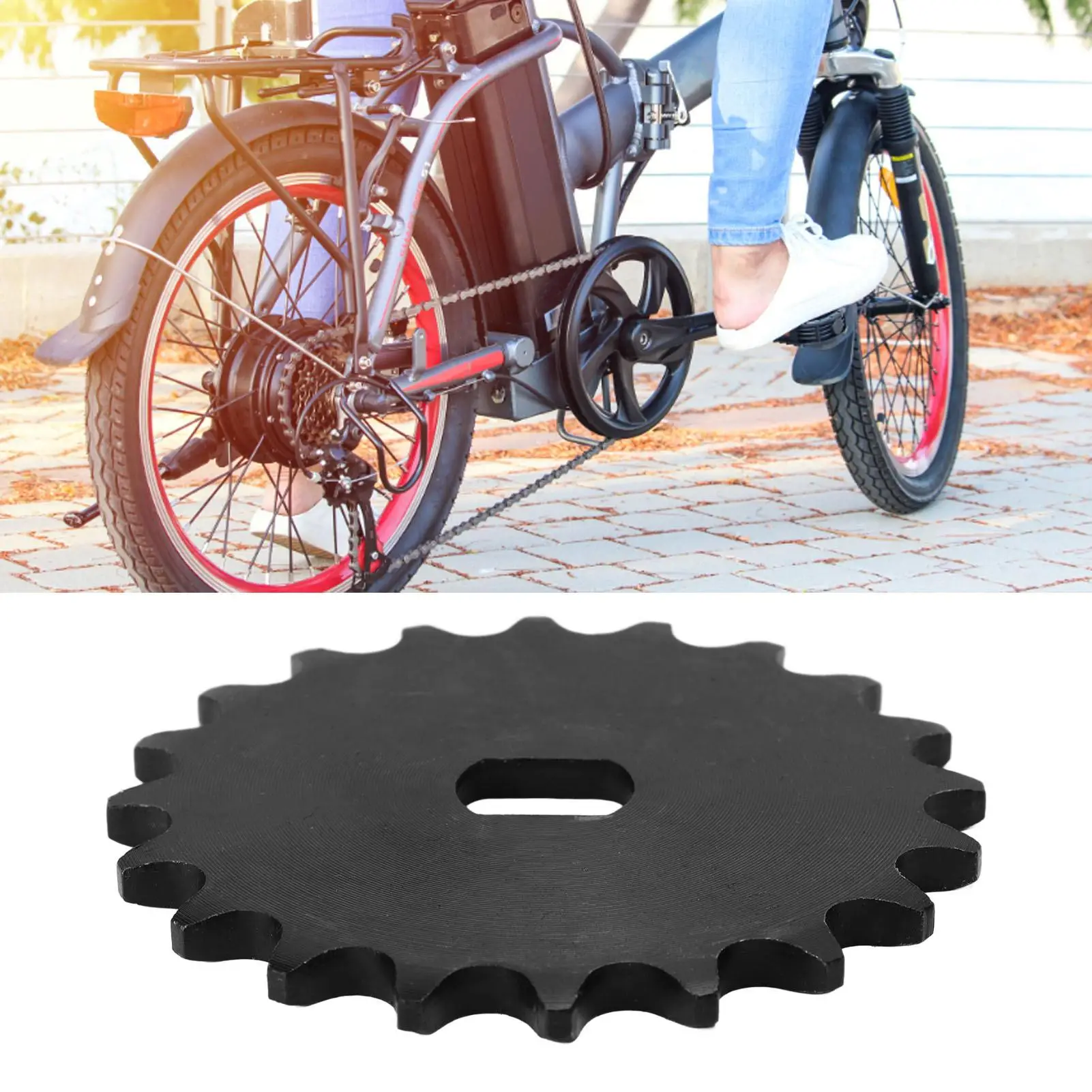 Sproket 20 Gigi 420 Roda Gigi Baja Pengganti Sproket 20T untuk Suku Cadang Motor my1020