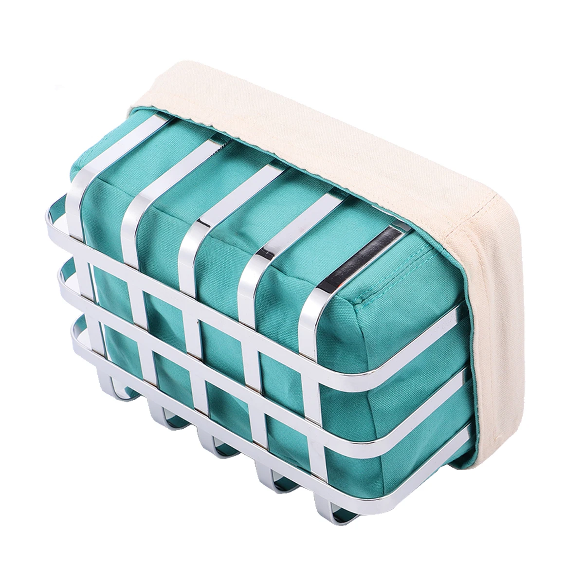 

bread basket storage basket Tableware Organizer Fruit Baskets Stainless Steel Basket
