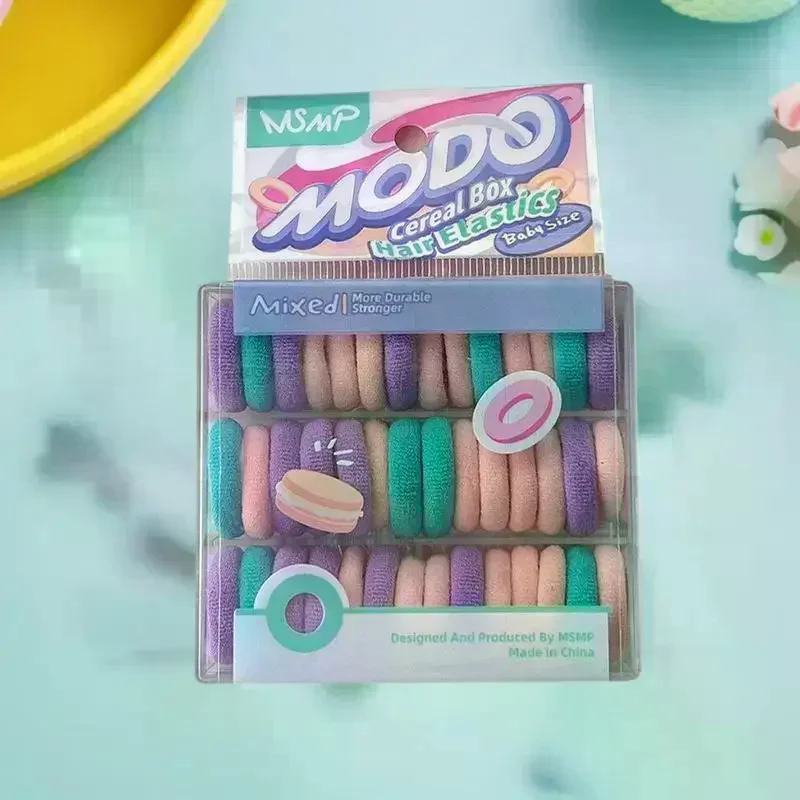 40/100 pz/arco Ragazze Caramelle Colorate Morbide Elastici Studente Bella Fasce Per Capelli Cravatta Coda di Cavallo Titolare Accessori