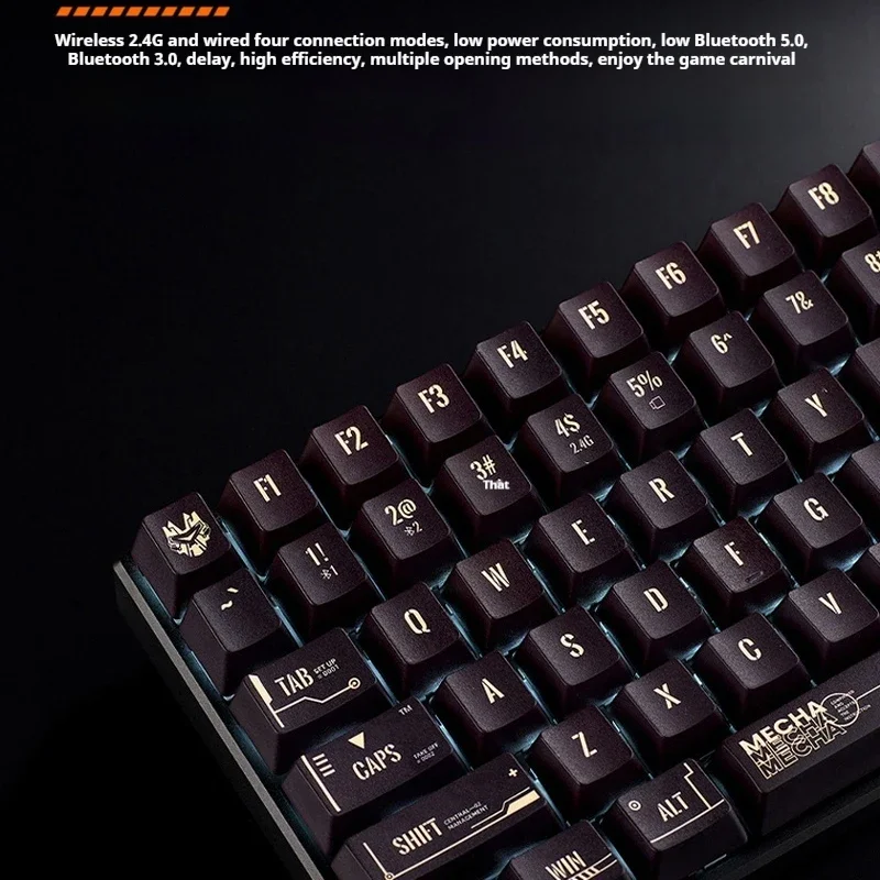 Rapoo Wireless Keyboard 2.4g Bluetooth Dual-mode Connection Esports Gaming Typing Office Use Desktop Computer Laptop Peripherals