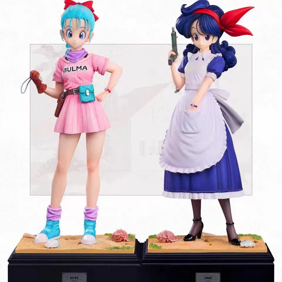 Nuevo Jt Studio Dragon Ball Anime Bulma figuras de acción serie infantil colección de estatuas de Pvc modelo muñeca ornamento regalo de Navidad