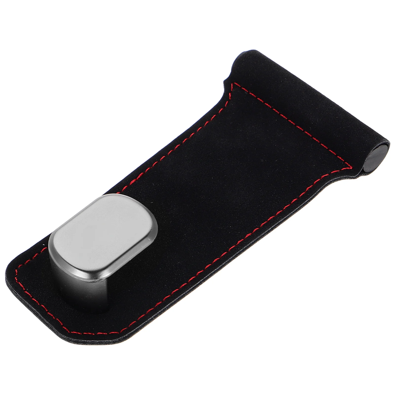 

Car Purse Hook Metal Suede Finish Organizer for Headrest Seat Back Storage Easy Install No Tools Required Multifunctional Bag