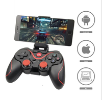 X3/T3 Wireless Gamepad Wireless Joystick Game Controller bluetooth BT3.0 Joystick For IOS Andriod Phone PC Tablet TV Box Holder
