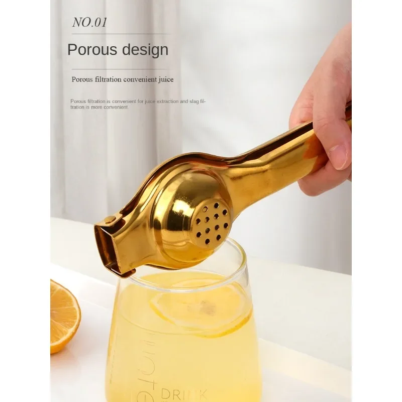 1PC Stainless Steel Manual Juicer Household Lemon Clip Creative Orange Juicer Squeezer Fruit Hand Pressing Kitchen Accessories