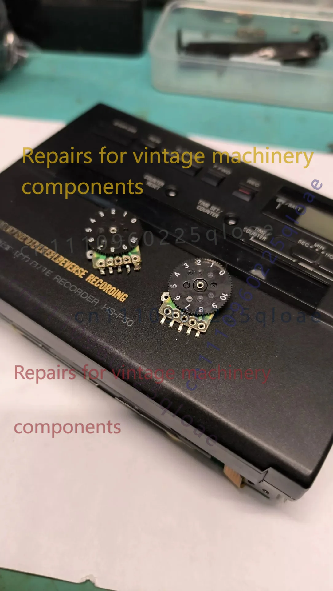 Potenciómetro de volumen estéreo para Aiwa HS-F50, pieza de repuesto para reparación de control de volumen de Walkman, 1 unidad