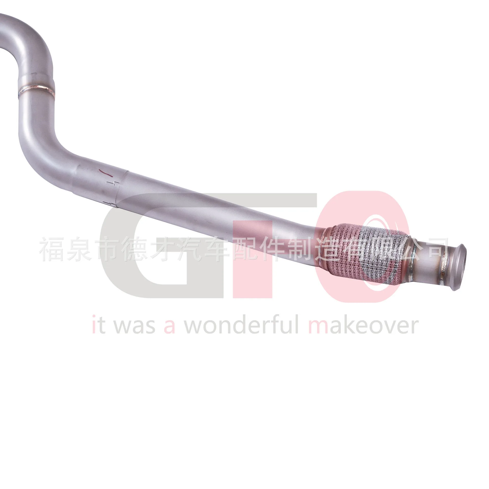 مناسبة لـ 19 مرسيدس بنز C300 كوبيه 2.0T C205 المعدلة إلى نظام عادم متوسط الذيل GFC المعدل