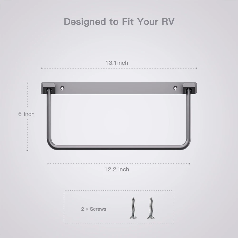 Zapatero plegable para RV, organizador de zapatos de aluminio para camper, estante montado en la pared, soporte eficiente y estante de almacenamiento para varias zapatos