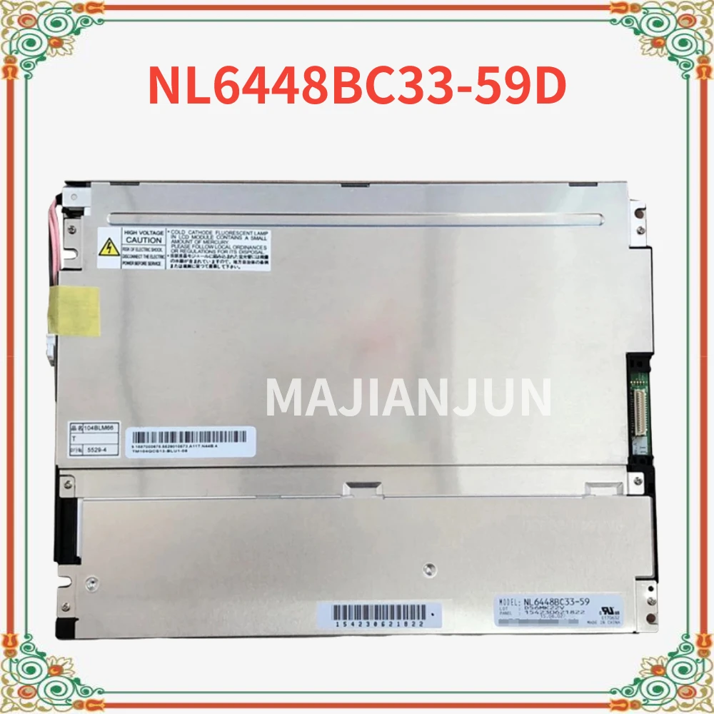 

Original 10.4 inch LCD NL6448BC33-59D NL6448BC33-59 640*480 CCFL TFT Original LCD Display for Industrial Equipment